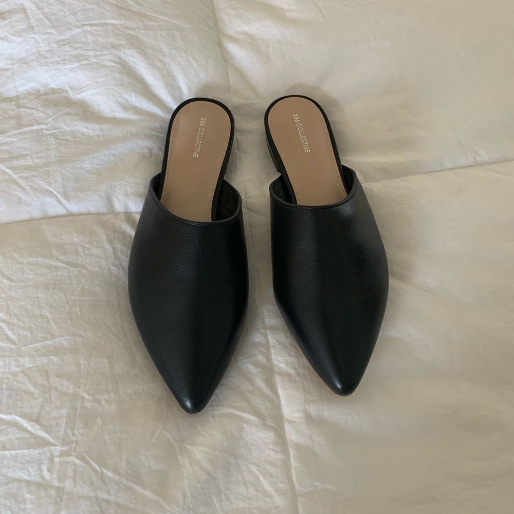 Black mules